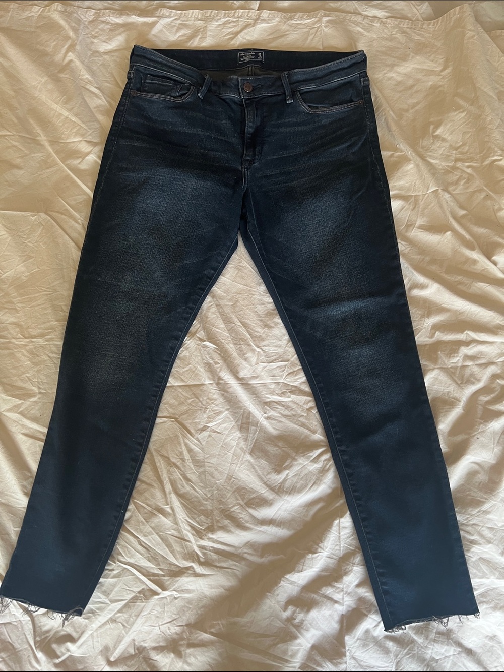 Abercrombie Dark Wash Women’s Skinny Jeans - Size 12